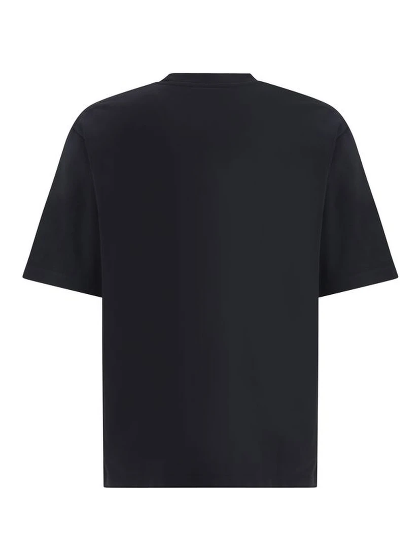 Black Cotton T-Shirt