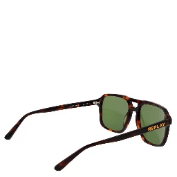 Brown Plastic Sunglasses