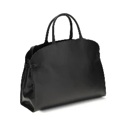 Black Calf Leather Bos Taurus Handbag