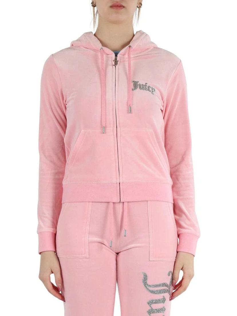 Pink Polyester Sweatshirt