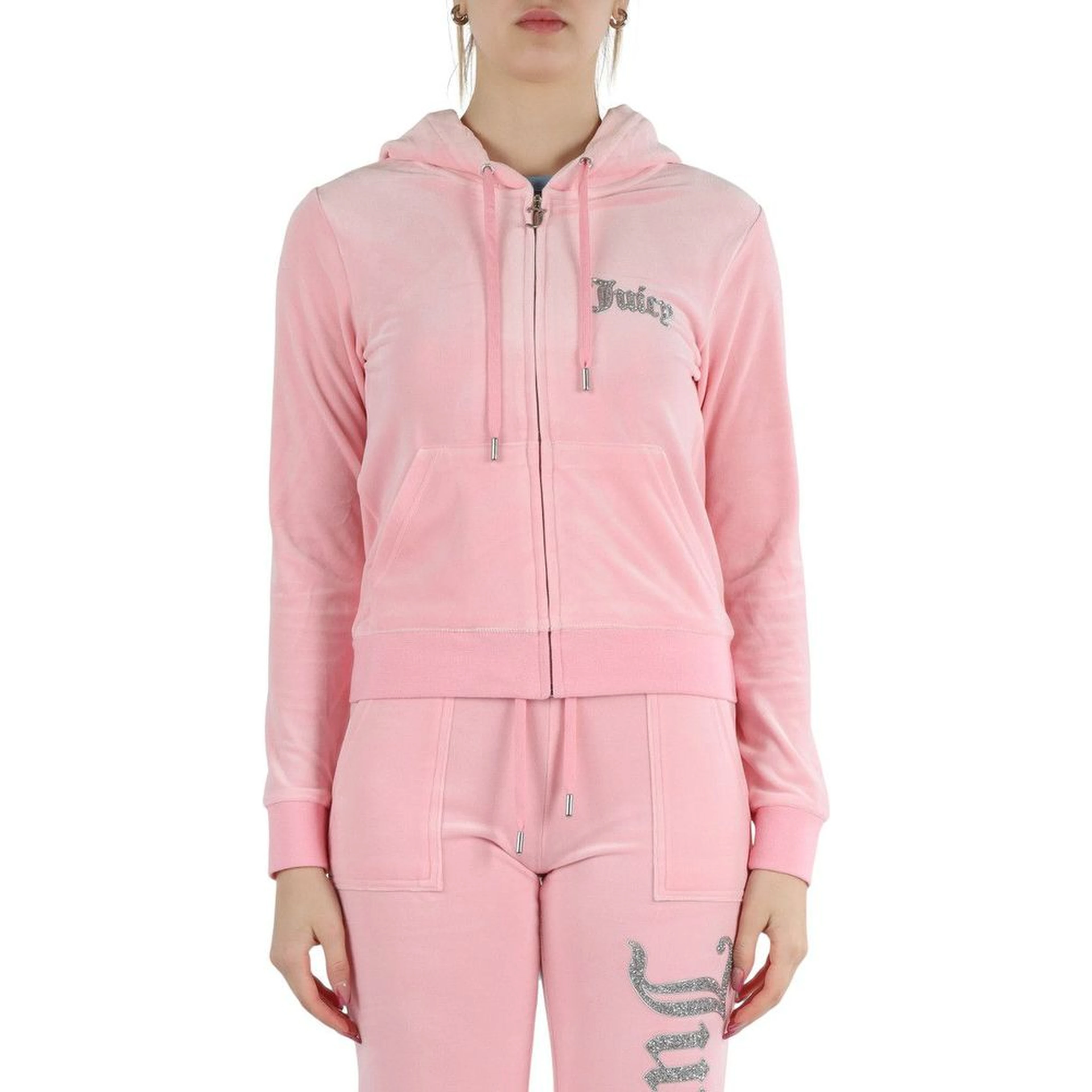 Pink Polyester Sweatshirt