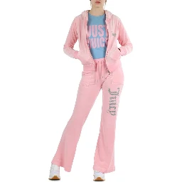 Pink Polyester Sweatshirt
