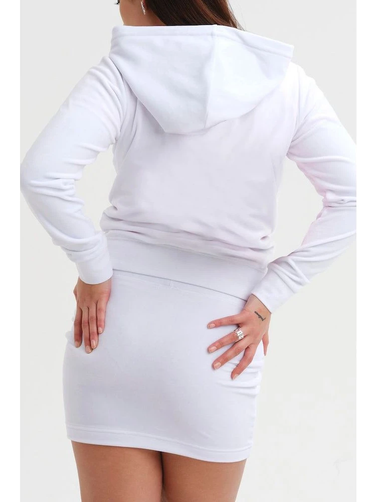 White Polyester Sweatshirt alternative