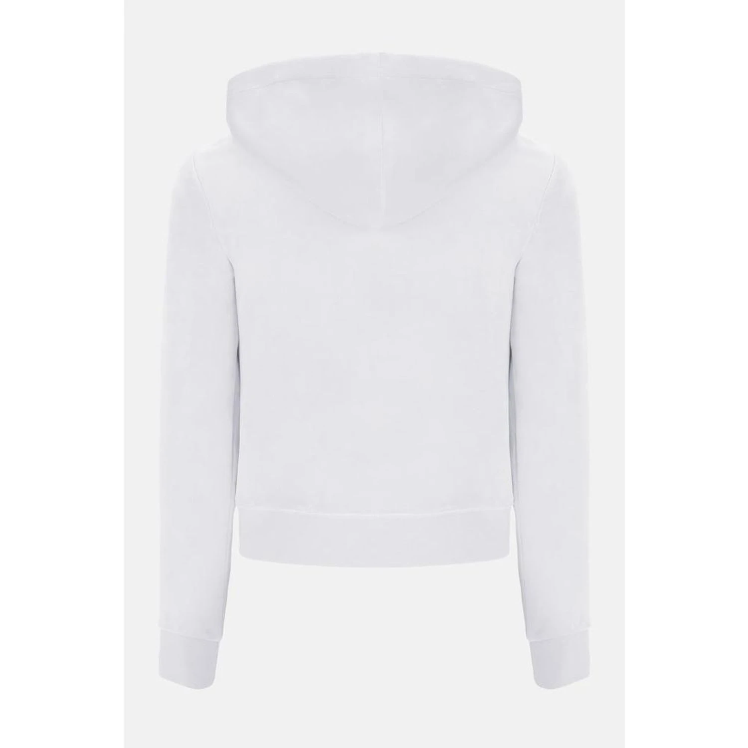 White Polyester Sweatshirt
