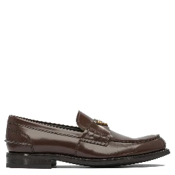 Shiny leather loafers