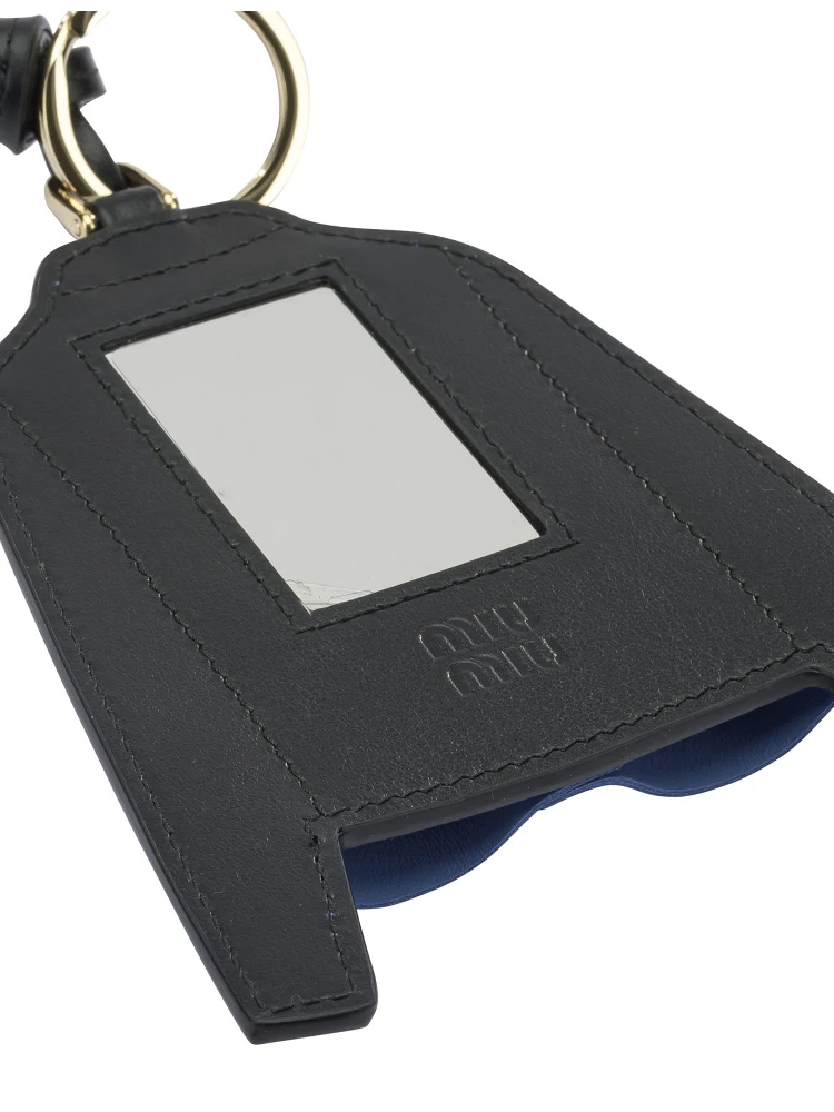 Charm keys holder in leather alternative