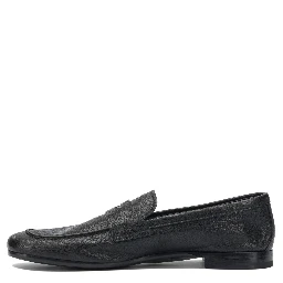Leather loafers