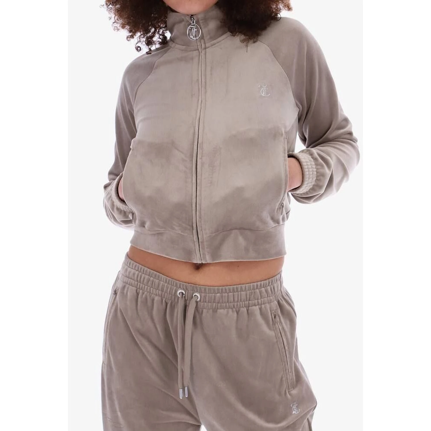Brown Polyester Sweatshirt