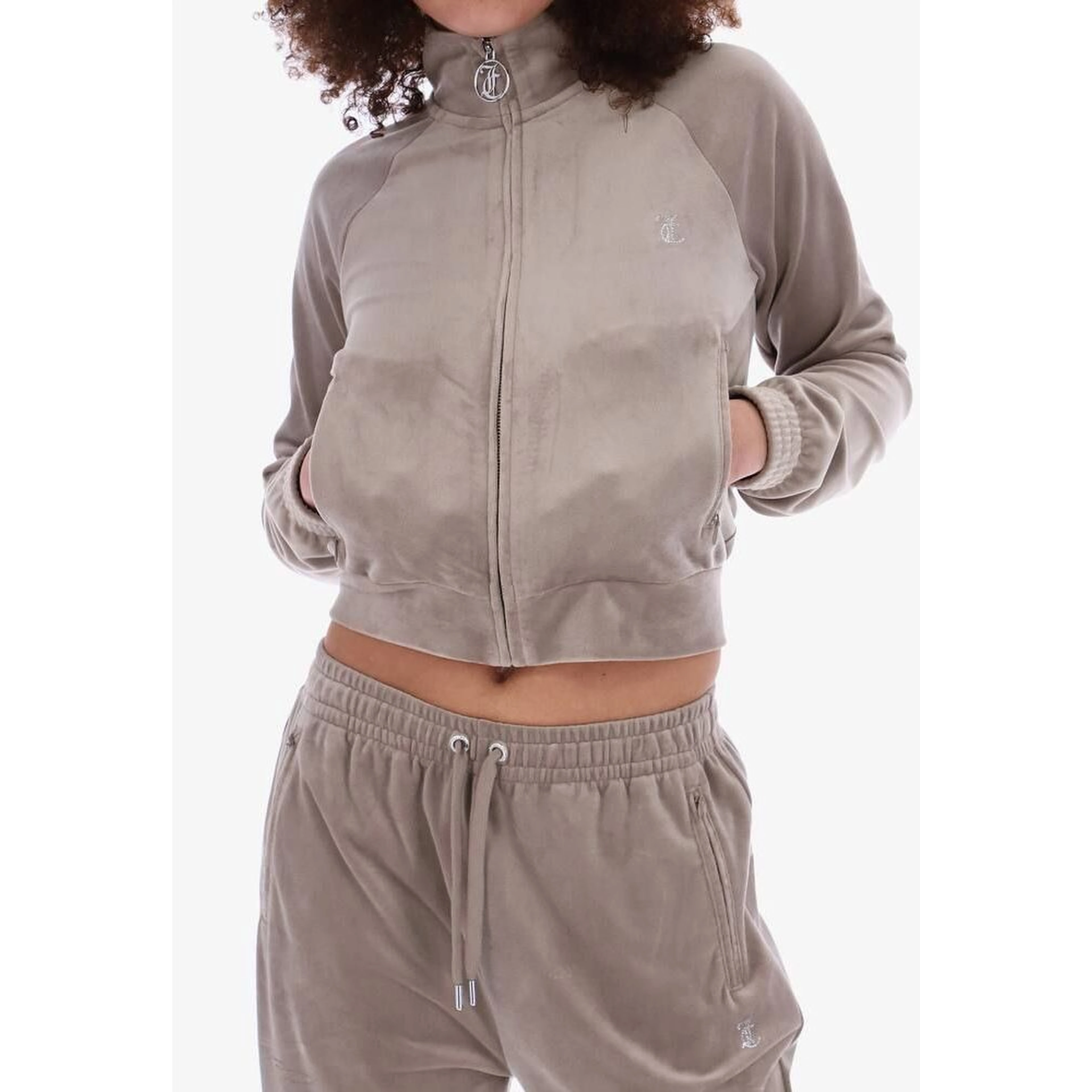 Brown Polyester Sweatshirt