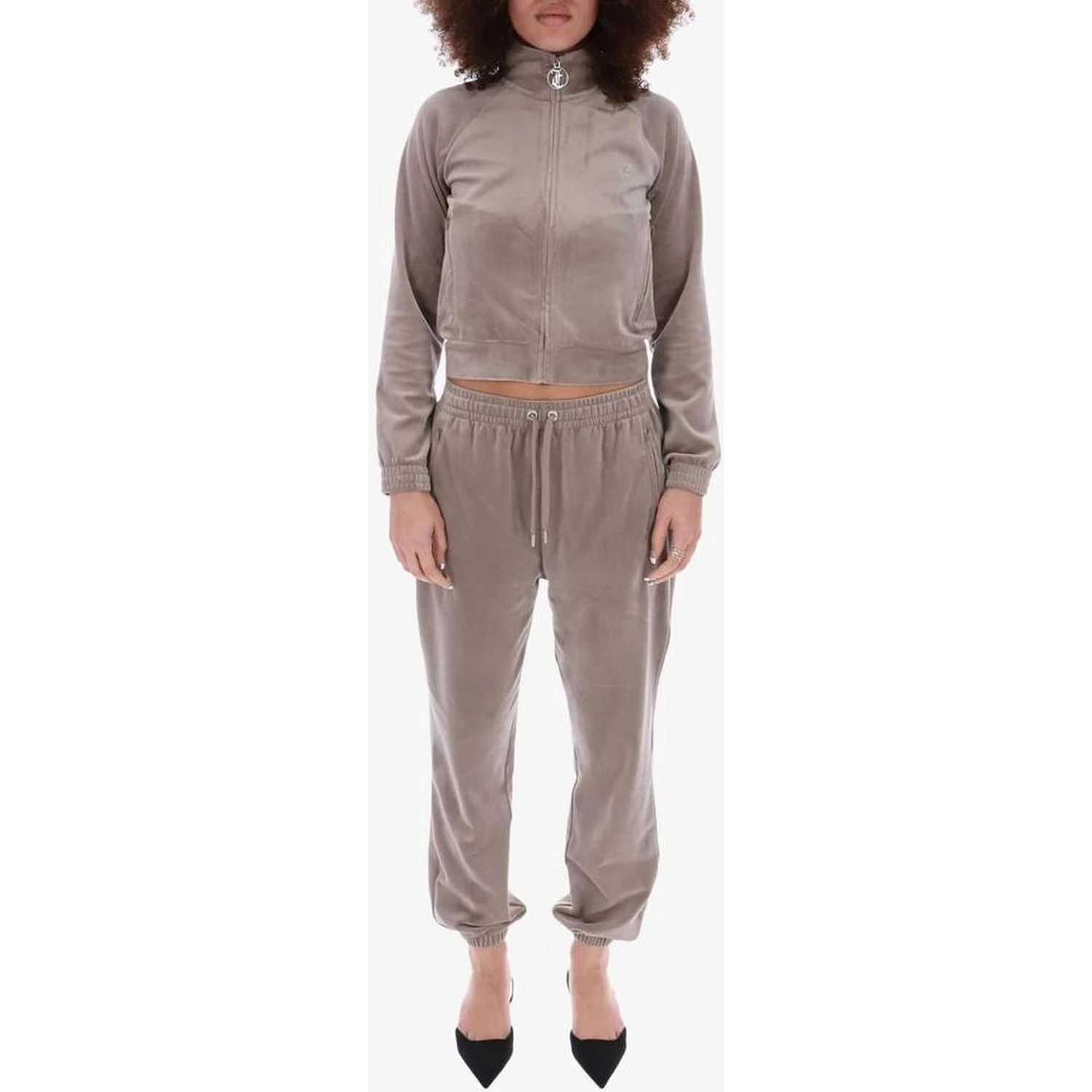 Brown Polyester Sweatshirt
