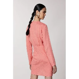 Pink Copper Casual Dress