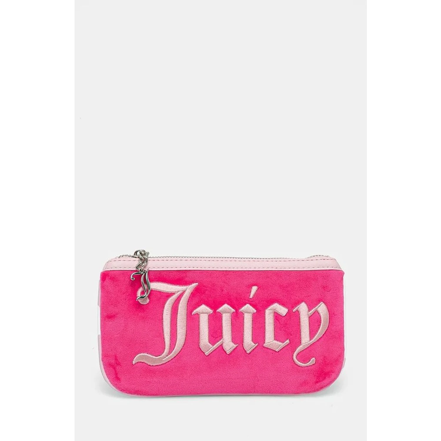 Pink Polyester Shoulder Bag