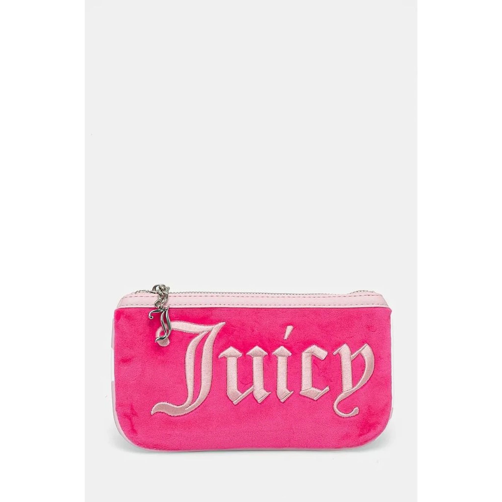 Pink Polyester Shoulder Bag