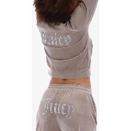 Brown Polyester Sweatshirt