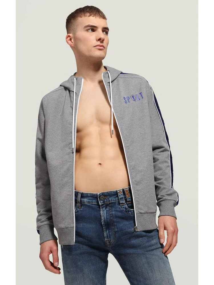 Gray Cotton Sweatshirt