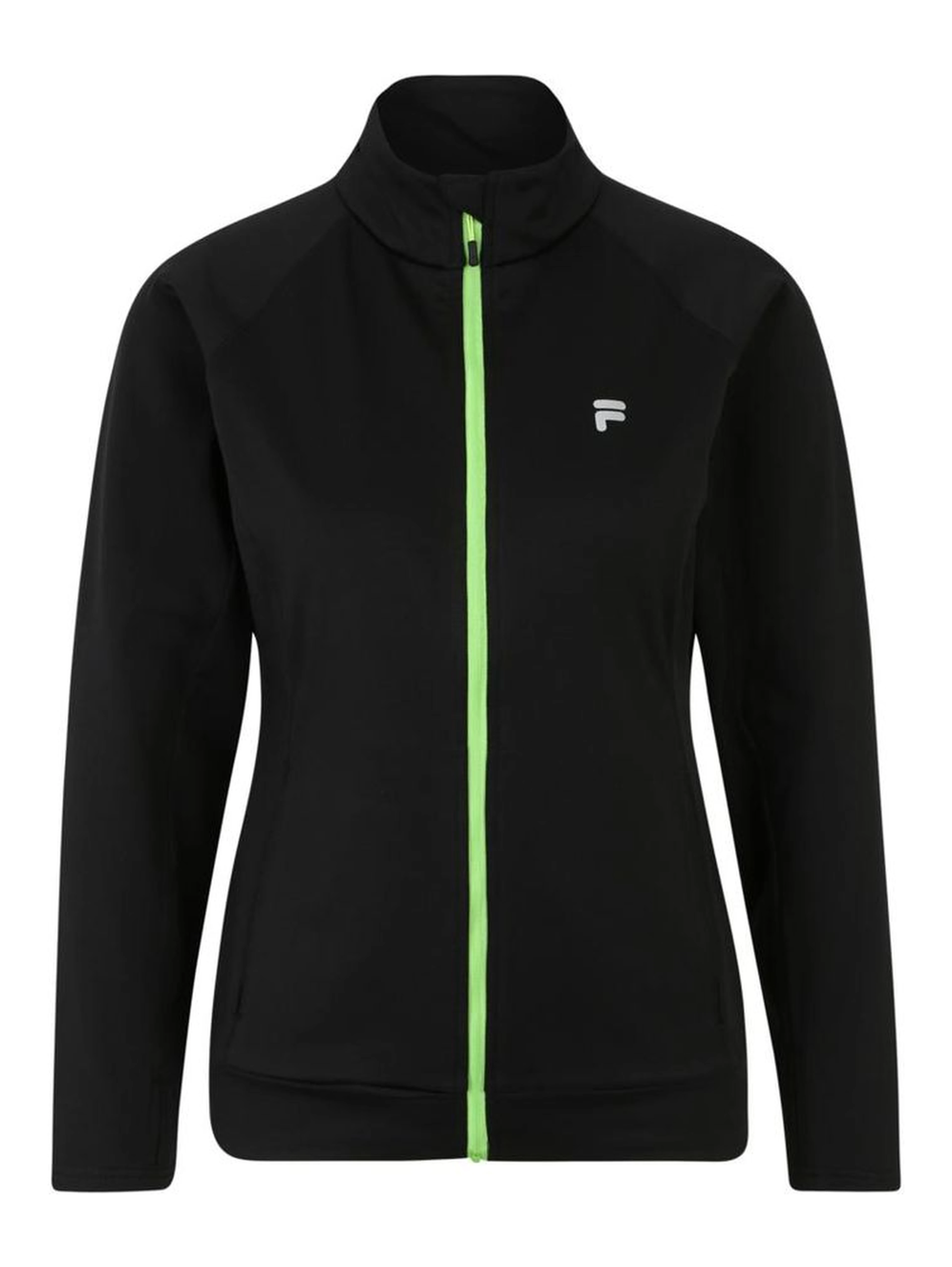 Black Polyester Sweatshirt
