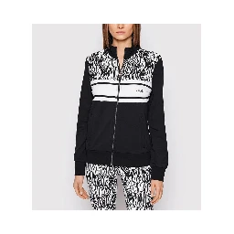 سويت شيرت قطني أسود