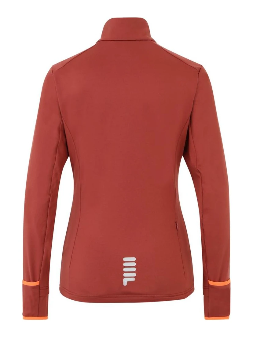 Burgundy Polyester Sweatshirt