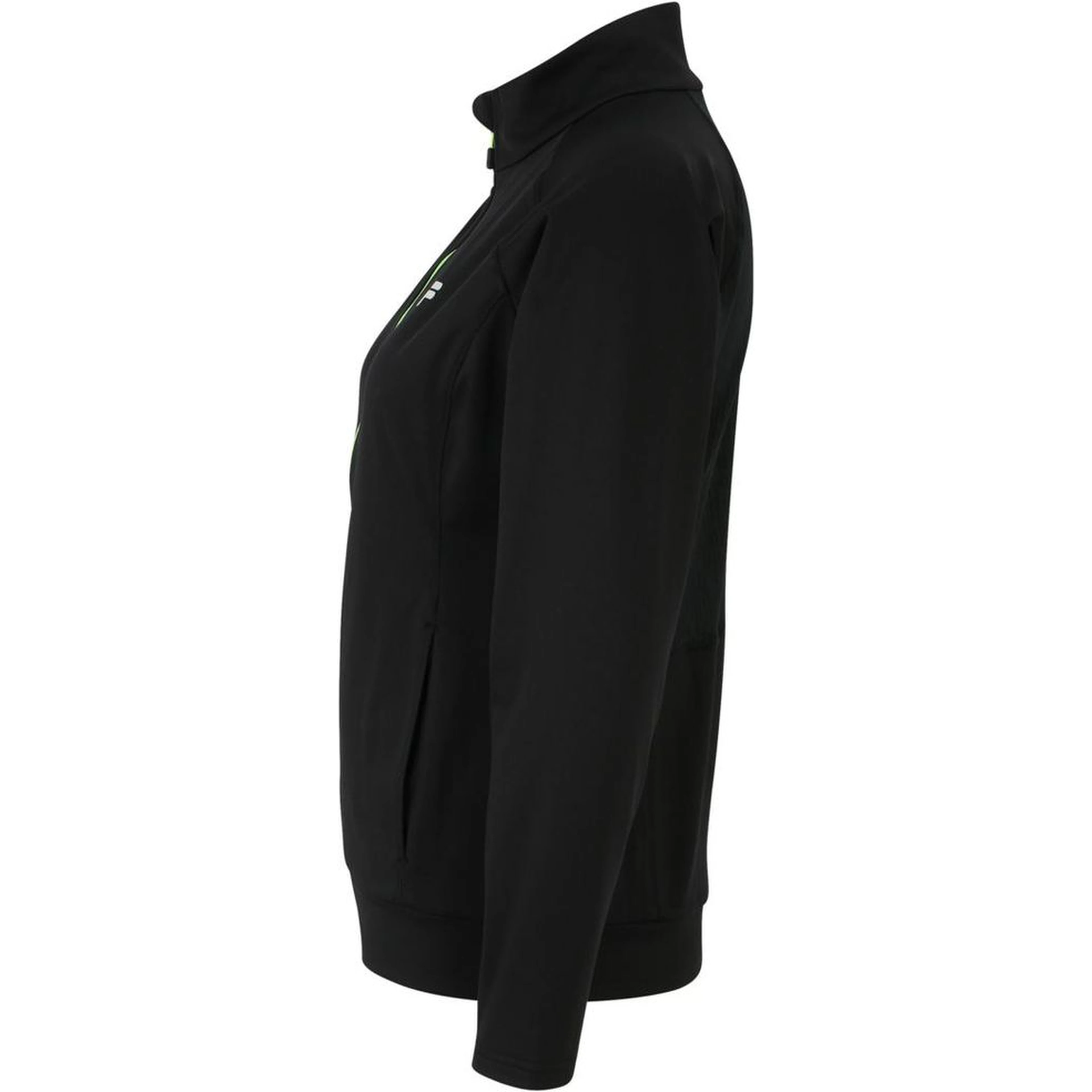 Black Polyester Sweatshirt