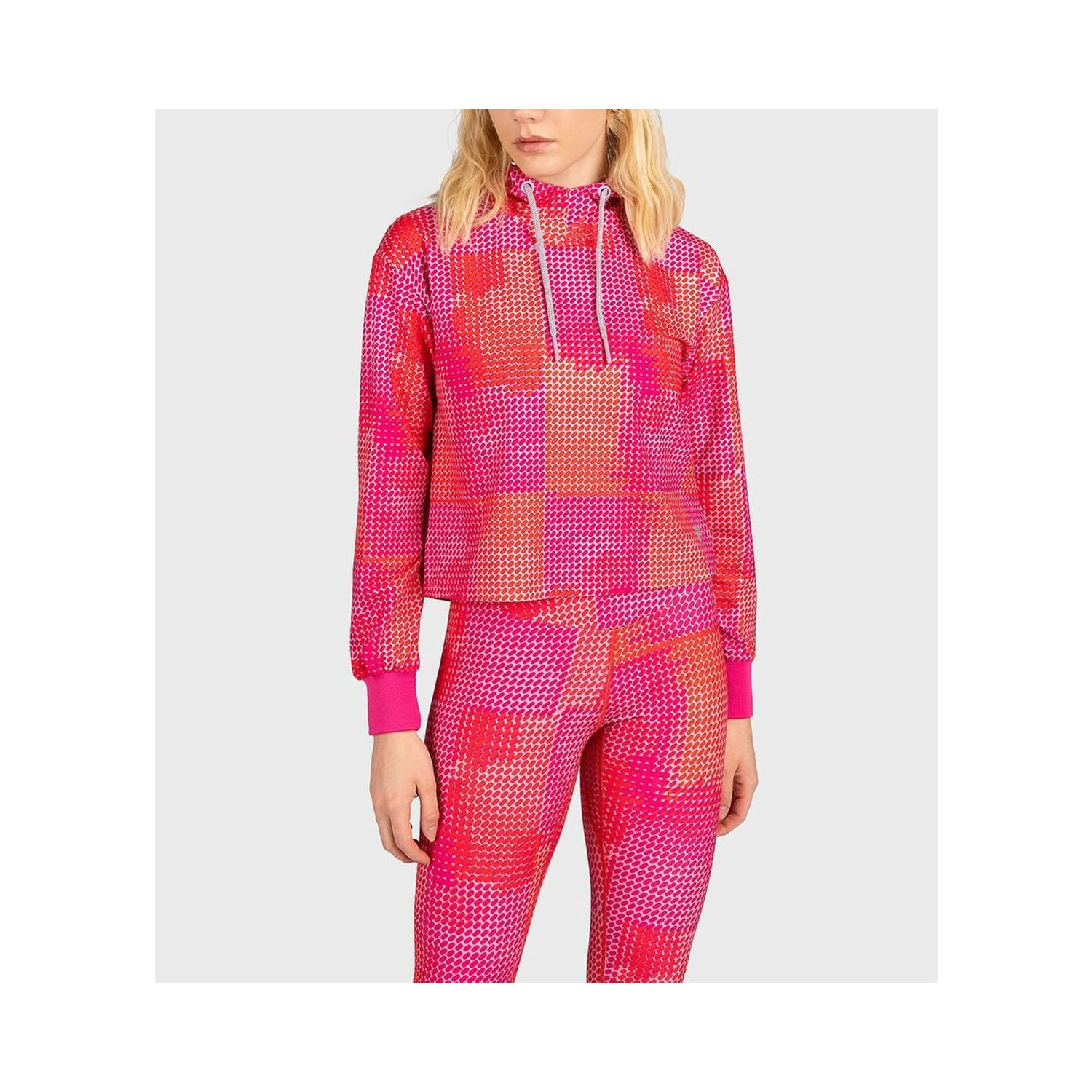 Multicolor Polyester Sweatshirt