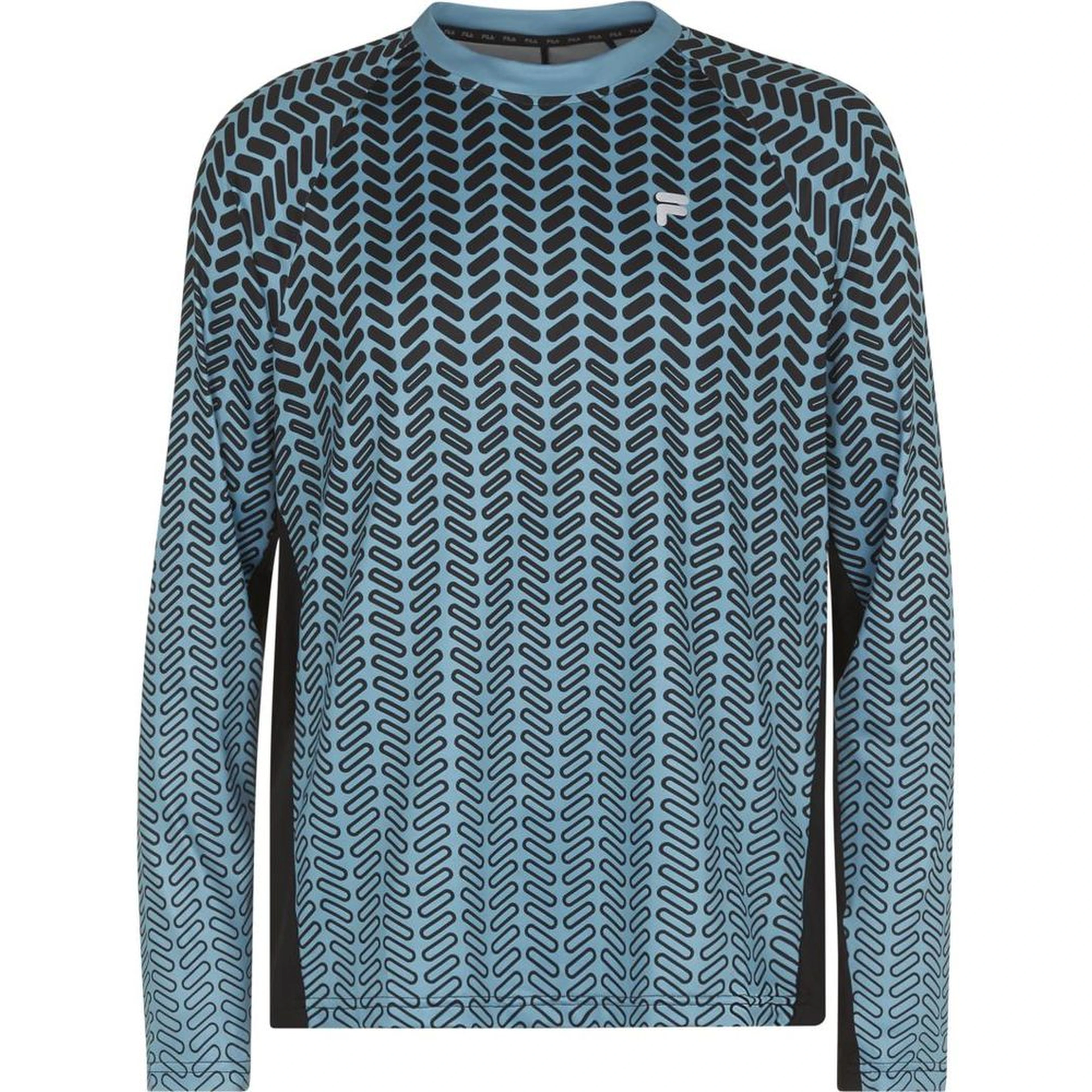 Blue Polyester Sweatshirt