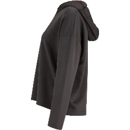 Gray Viscose Sweatshirt