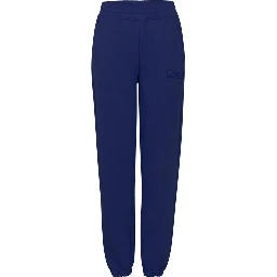 Blue Cotton Joggers (Workout Pants)