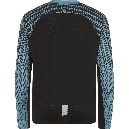 Blue Polyester Sweatshirt