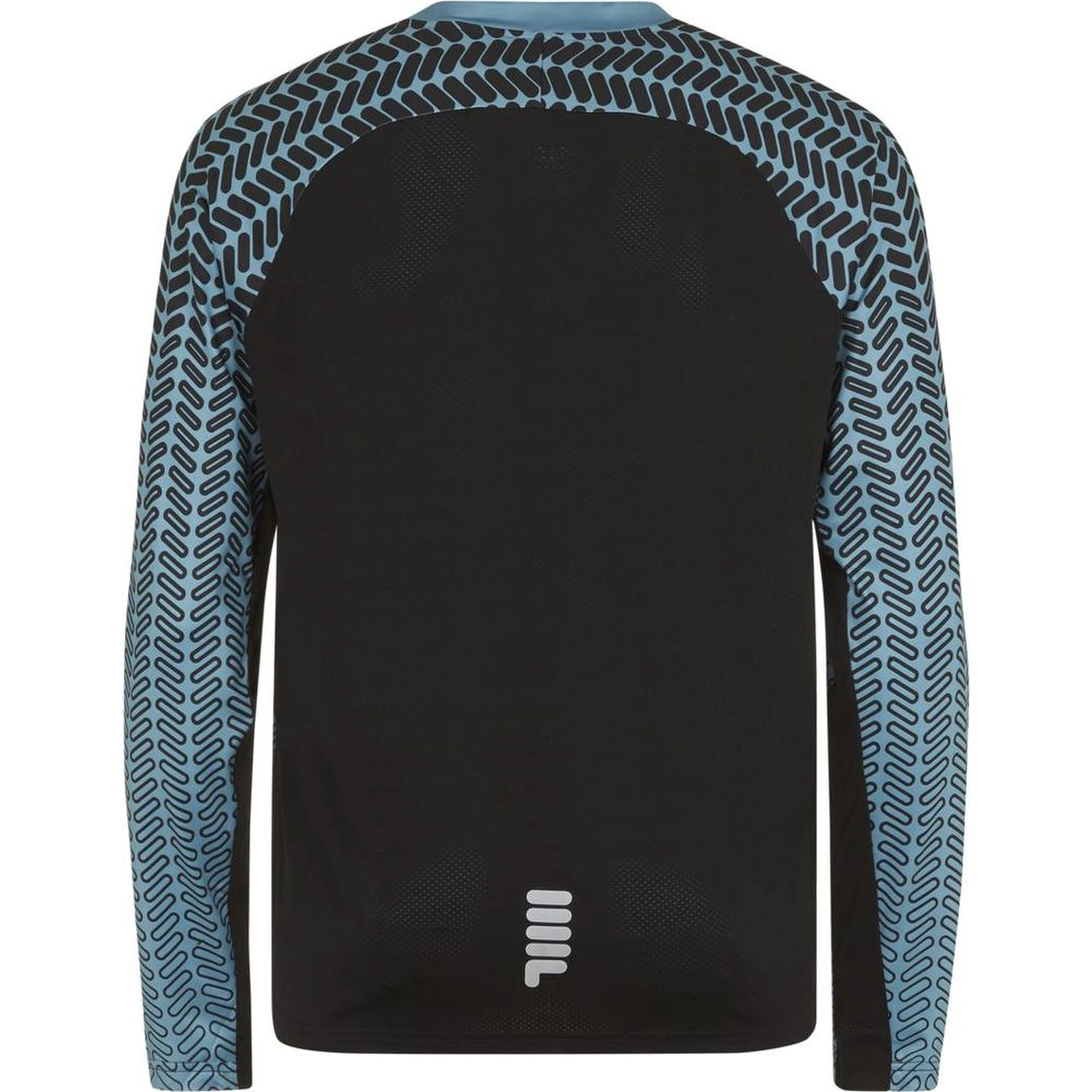 Blue Polyester Sweatshirt