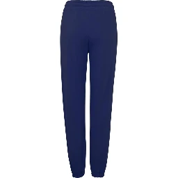 Blue Cotton Joggers (Workout Pants)