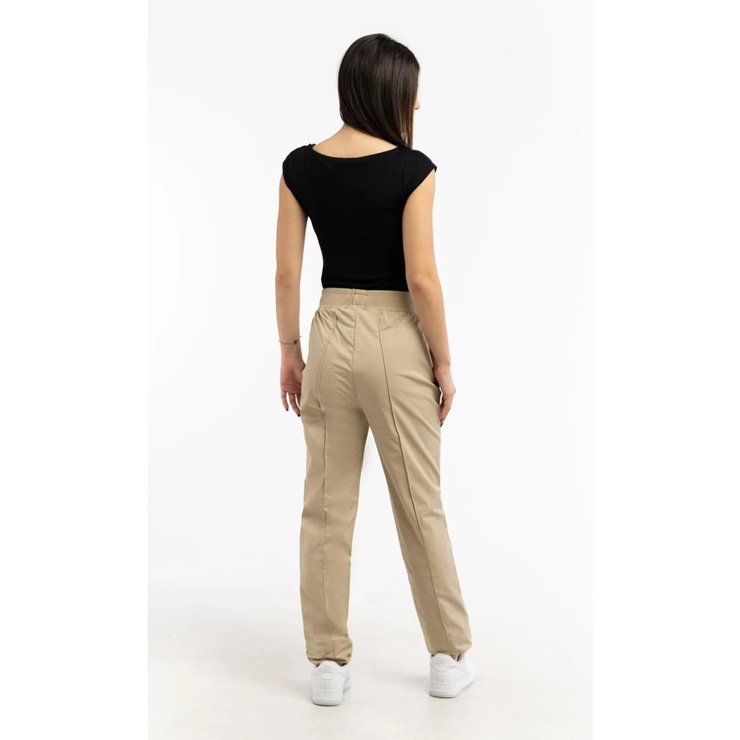 Green Cotton Joggers (Workout Pants)