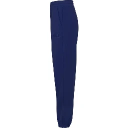 Blue Cotton Joggers (Workout Pants)