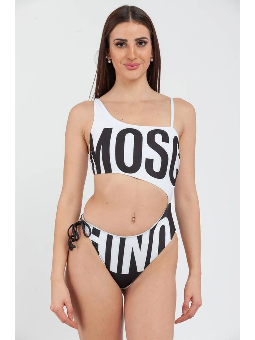 Multicolor Polyester One-Piece Swimsuit