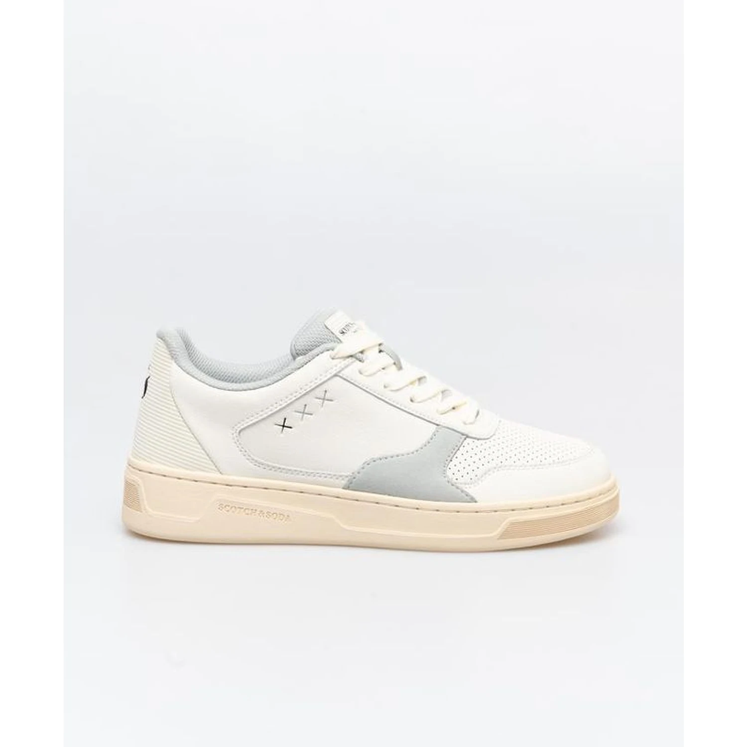 White And Low Top Sneakers