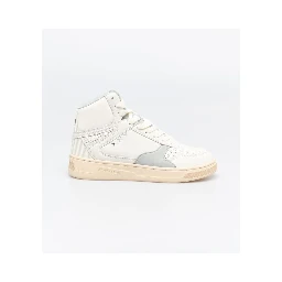 White And High Top Sneakers