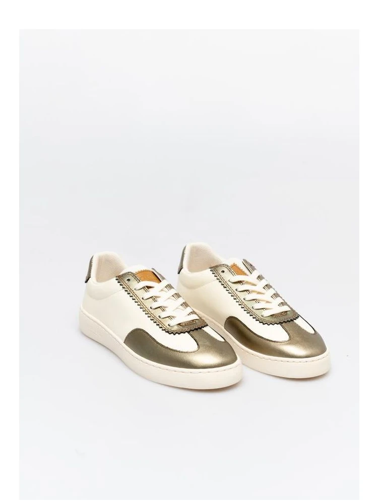 Bronze Leather Low Top Sneakers alternative