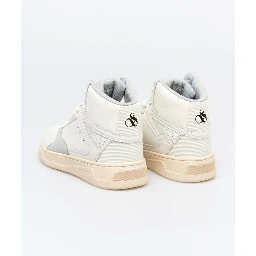 White And High Top Sneakers