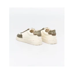 Bronze Leather Low Top Sneakers
