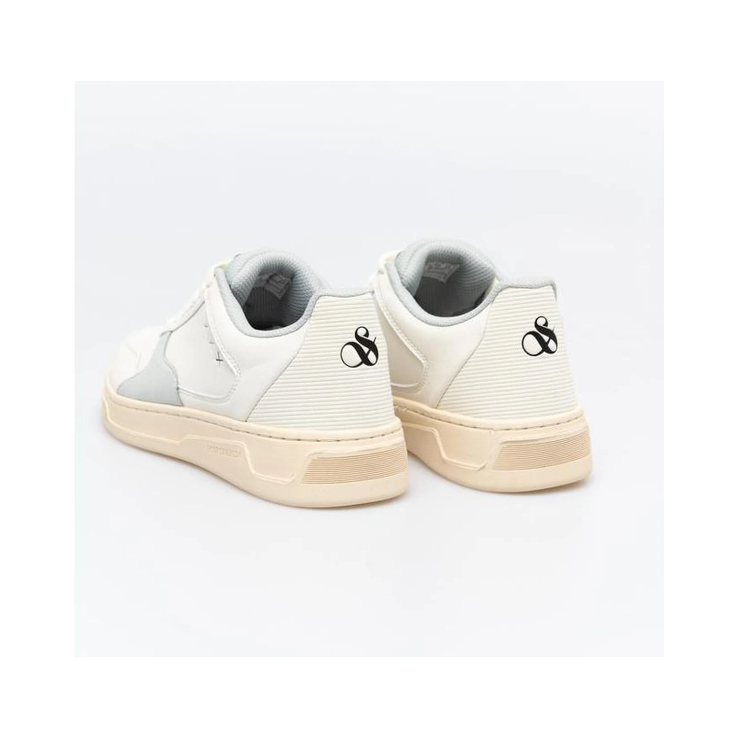 White And Low Top Sneakers