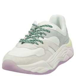 Multicolor Goatskin Chunky Sneakers