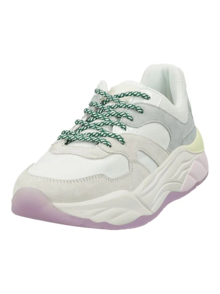 Multicolor Goatskin Chunky Sneakers