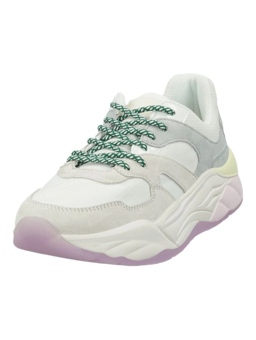 Multicolor Goatskin Chunky Sneakers