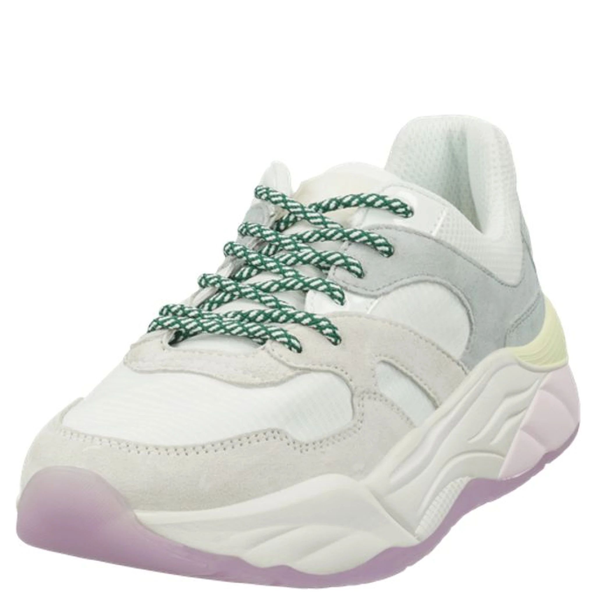 Multicolor Goatskin Chunky Sneakers