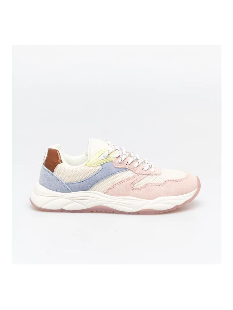 Multicolor Goatskin Chunky Sneakers