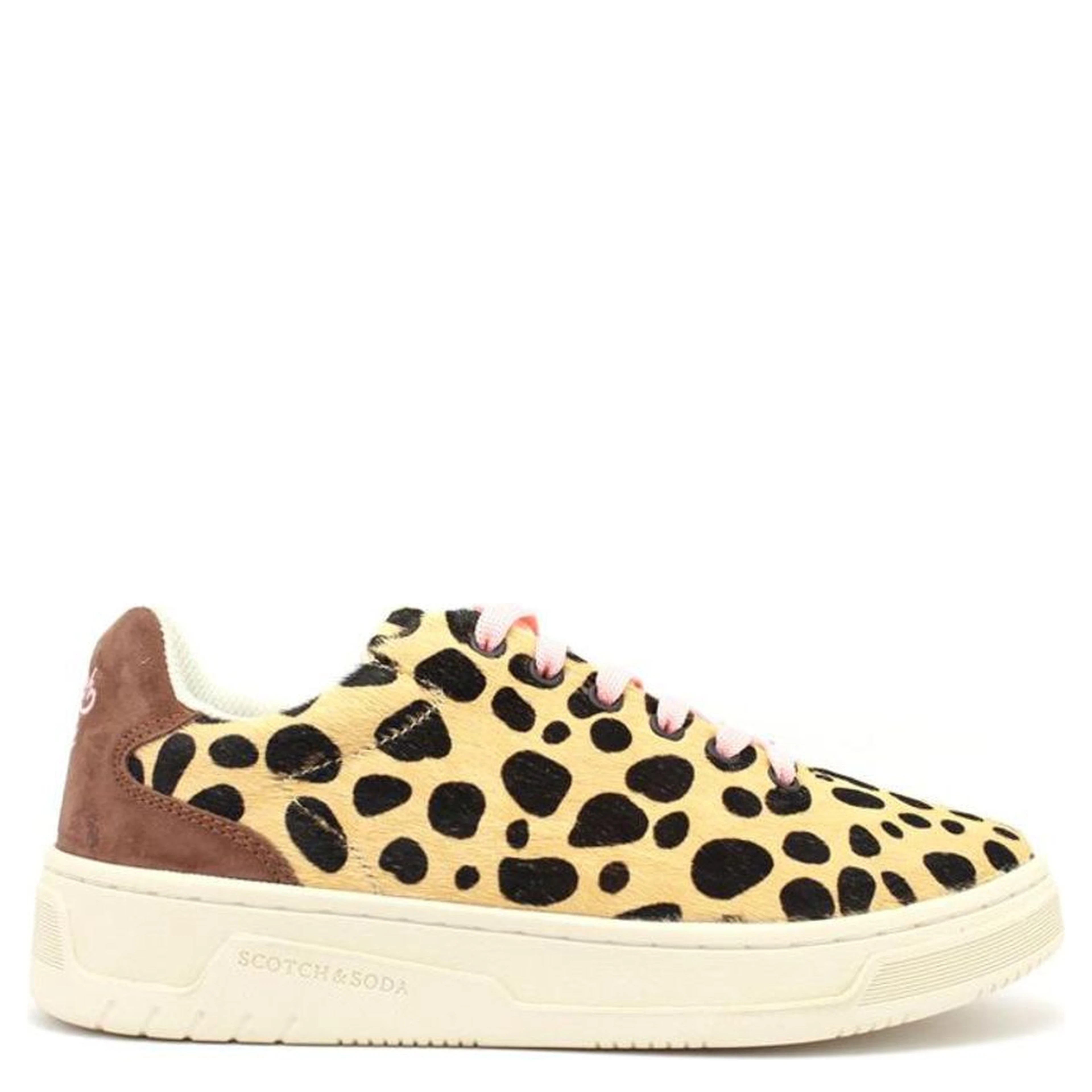 Multicolor Leather Low Top Sneakers
