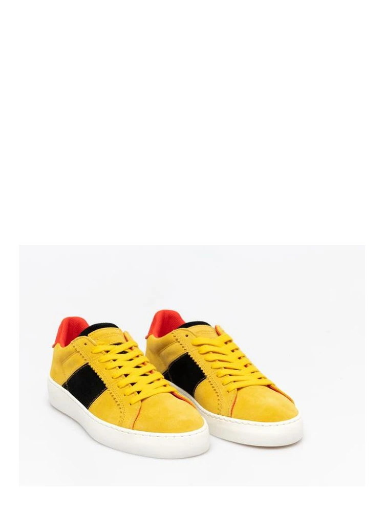 Bicolor Leather Low Top Sneakers alternative