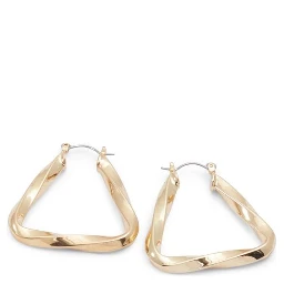 Gold Elastane Earrings