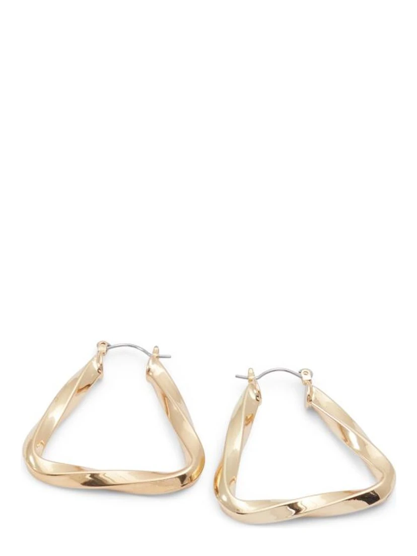 Gold Elastane Earrings
