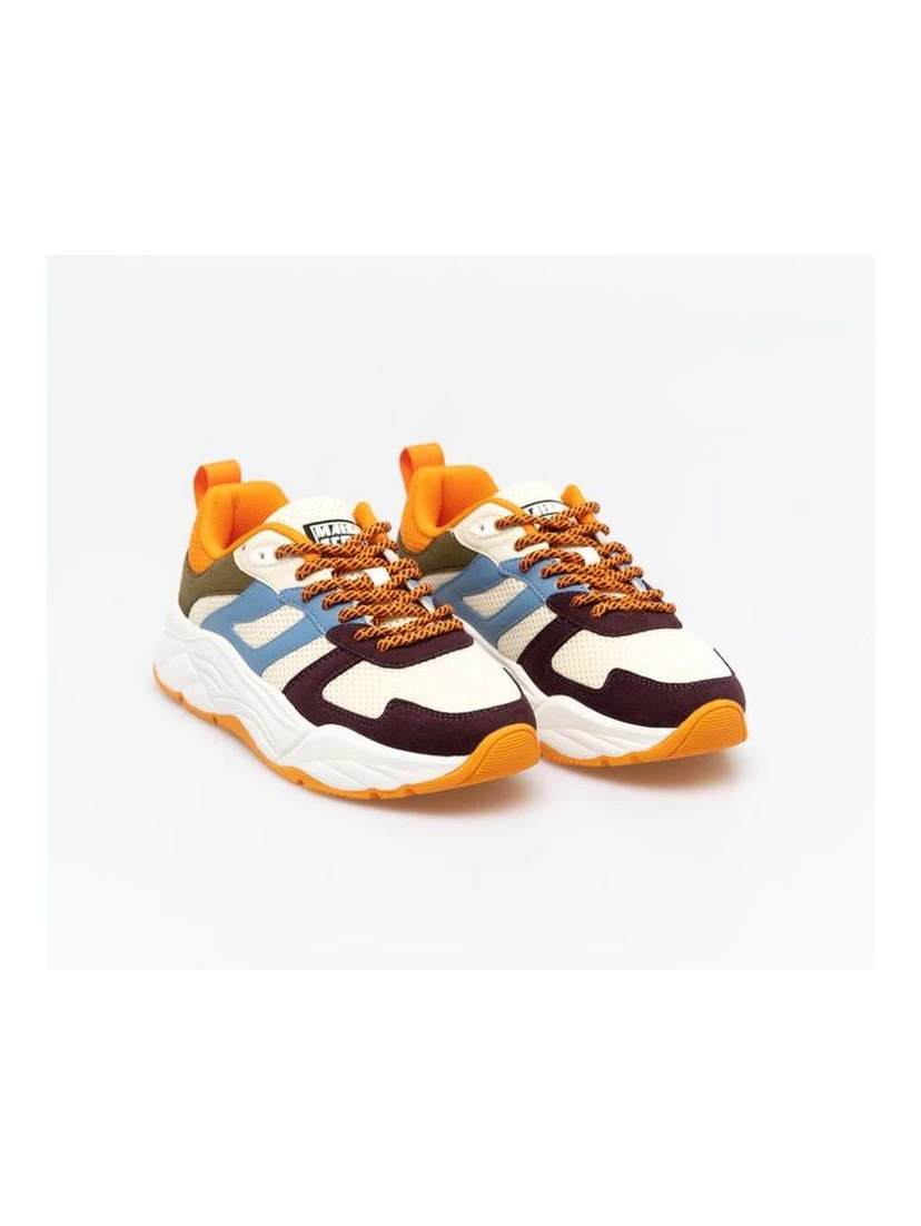 Multicolor Nylon Chunky Sneakers