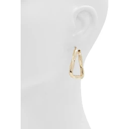 Gold Elastane Earrings
